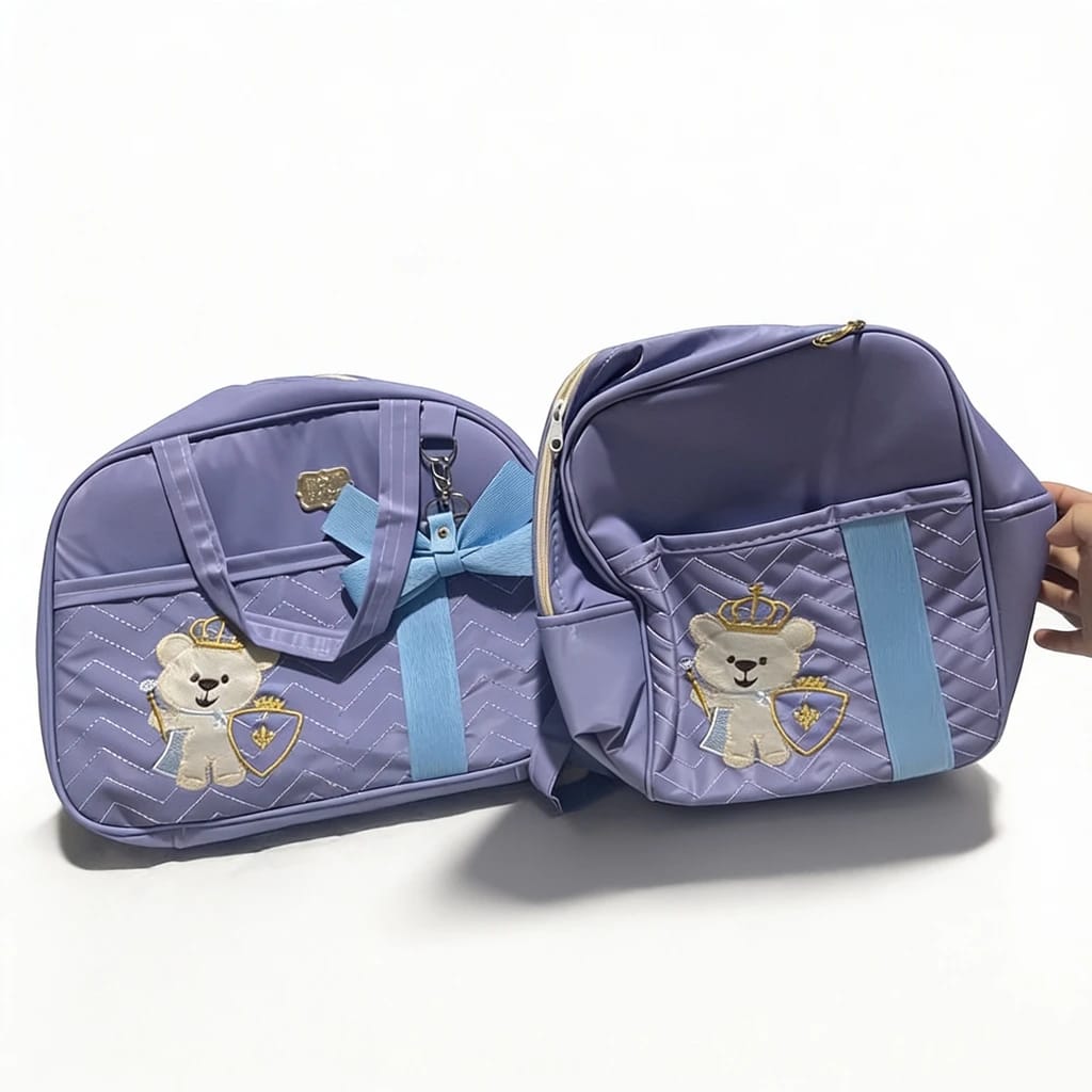 KIT BOLSA + MOCHILA MATERNIDADE MASCULINA - Foto 1