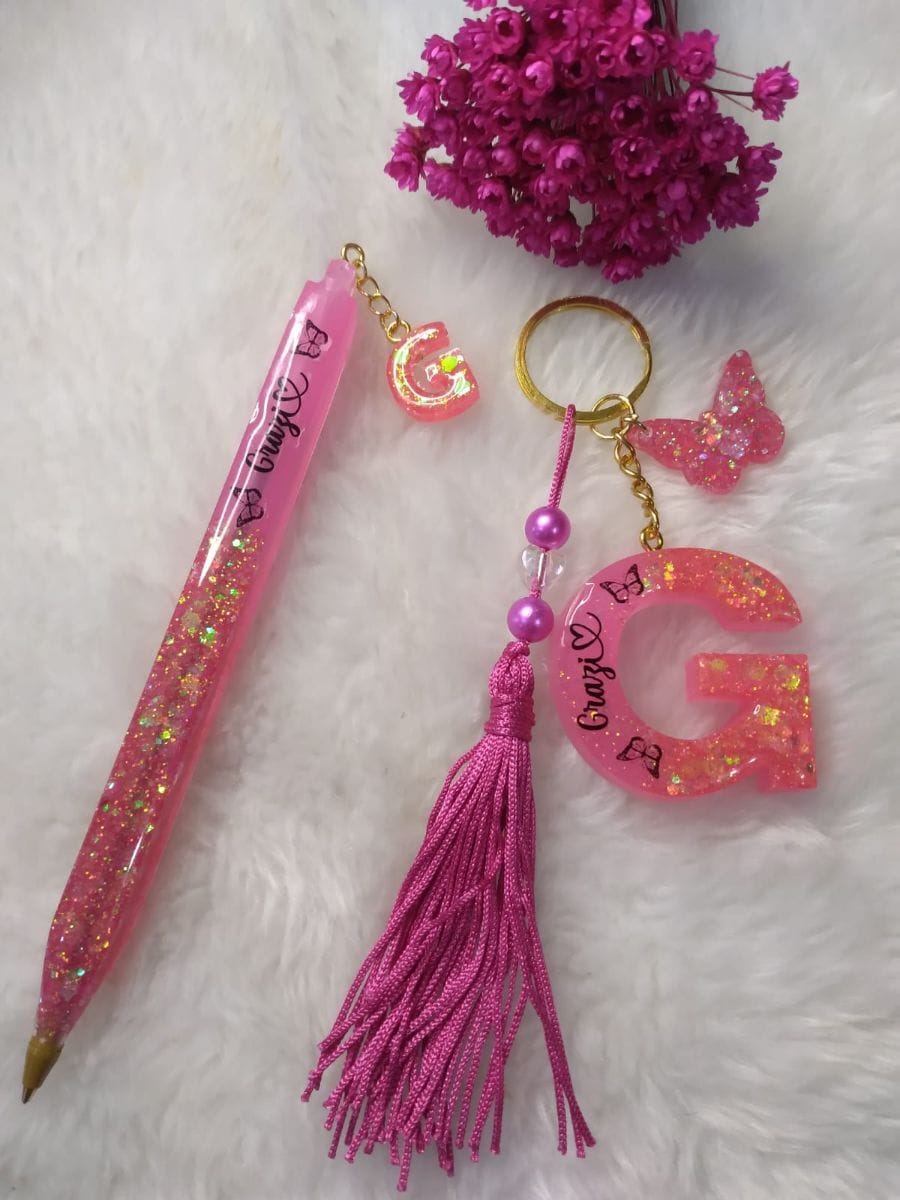 kit chaveiro e caneta - Foto 4