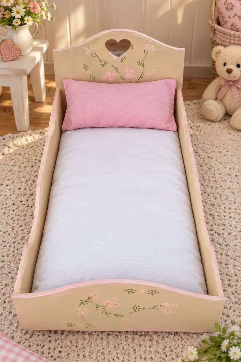 Cama para Boneca Magnólia — 45 cm
