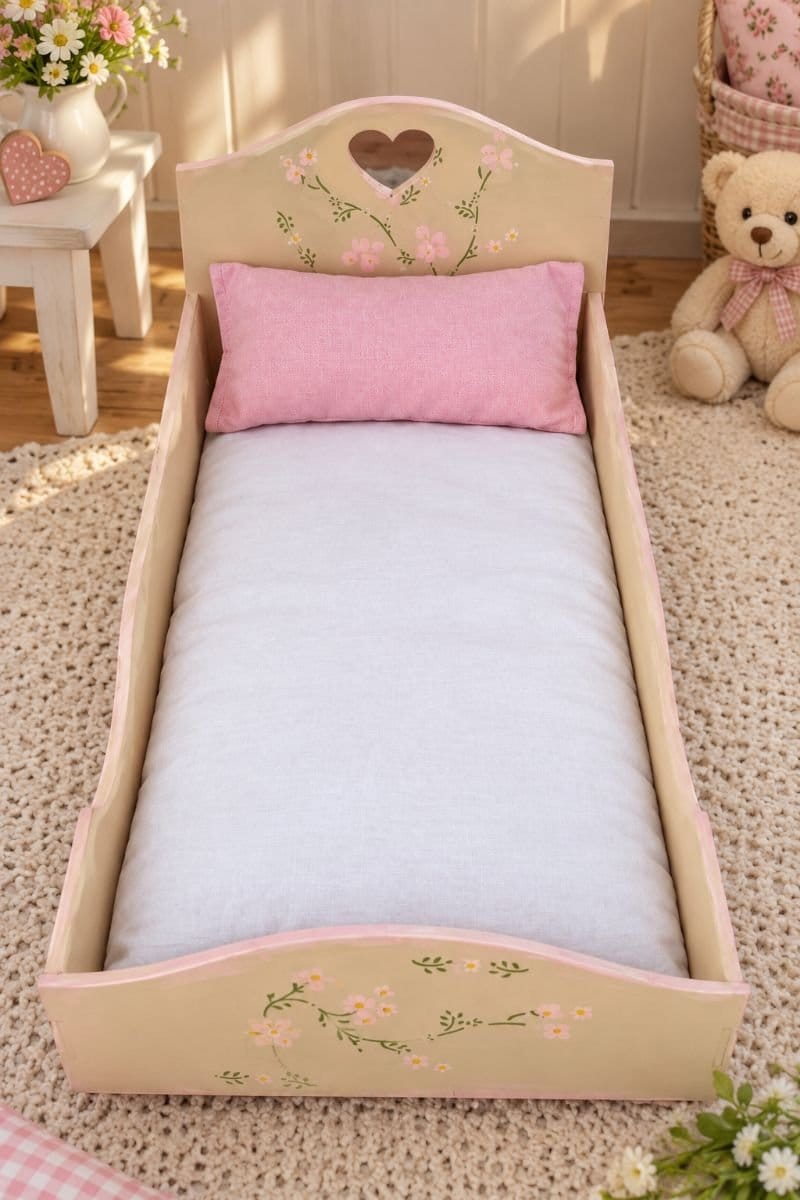 Cama para Boneca Magnólia — 45 cm - Foto 1