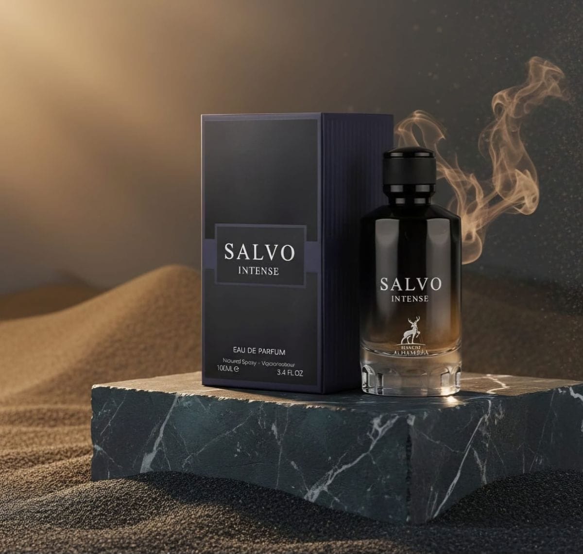Salvo Intense Eau de Parfum de 100ml da marca Maison Alhambra - Foto 2