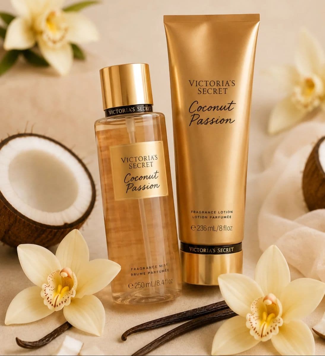 Kit Coconut Passion da Victoria's Secret