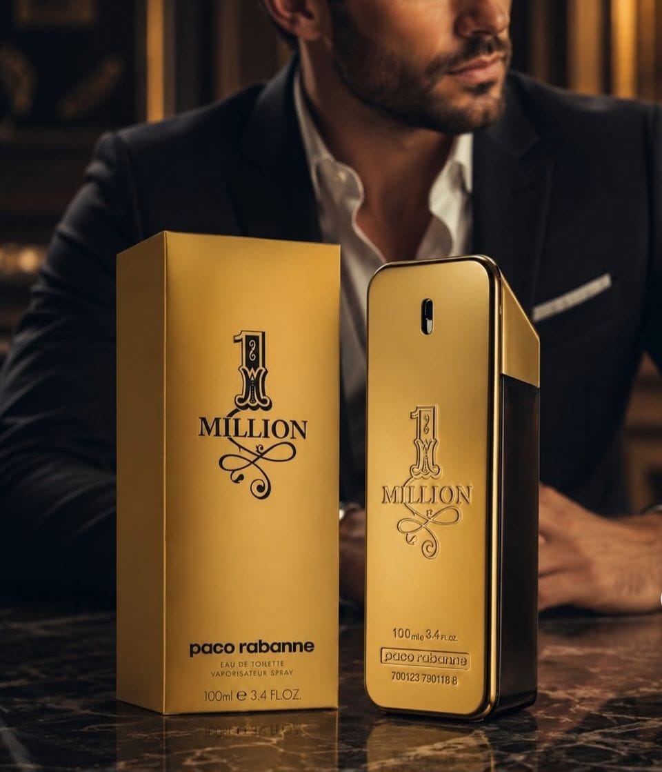 1 Million Eau de Toilette 100ml da Rabanne - Foto 2