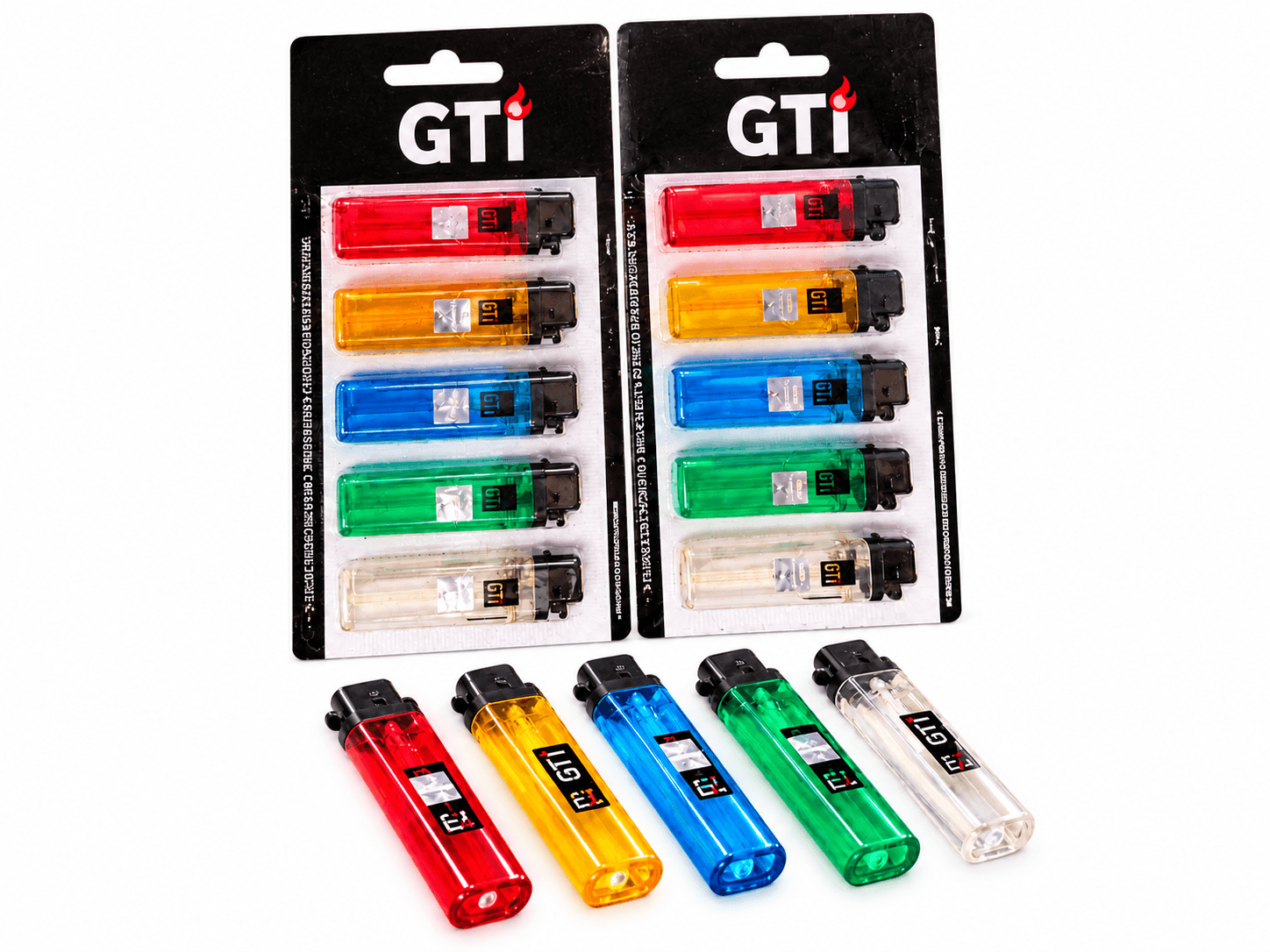 Isqueiro GTi — cores variadas