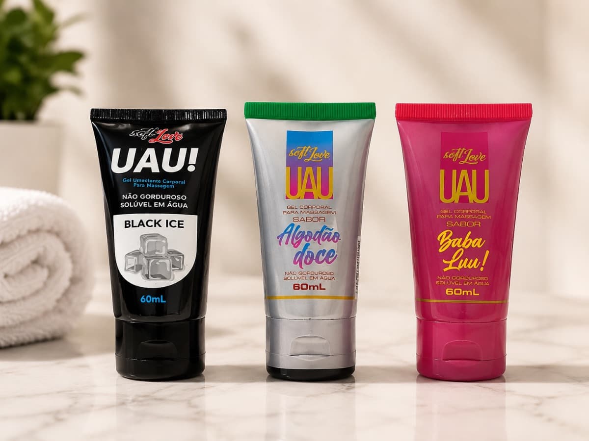Uau Lubrificante Aromático 60Ml Soft Love