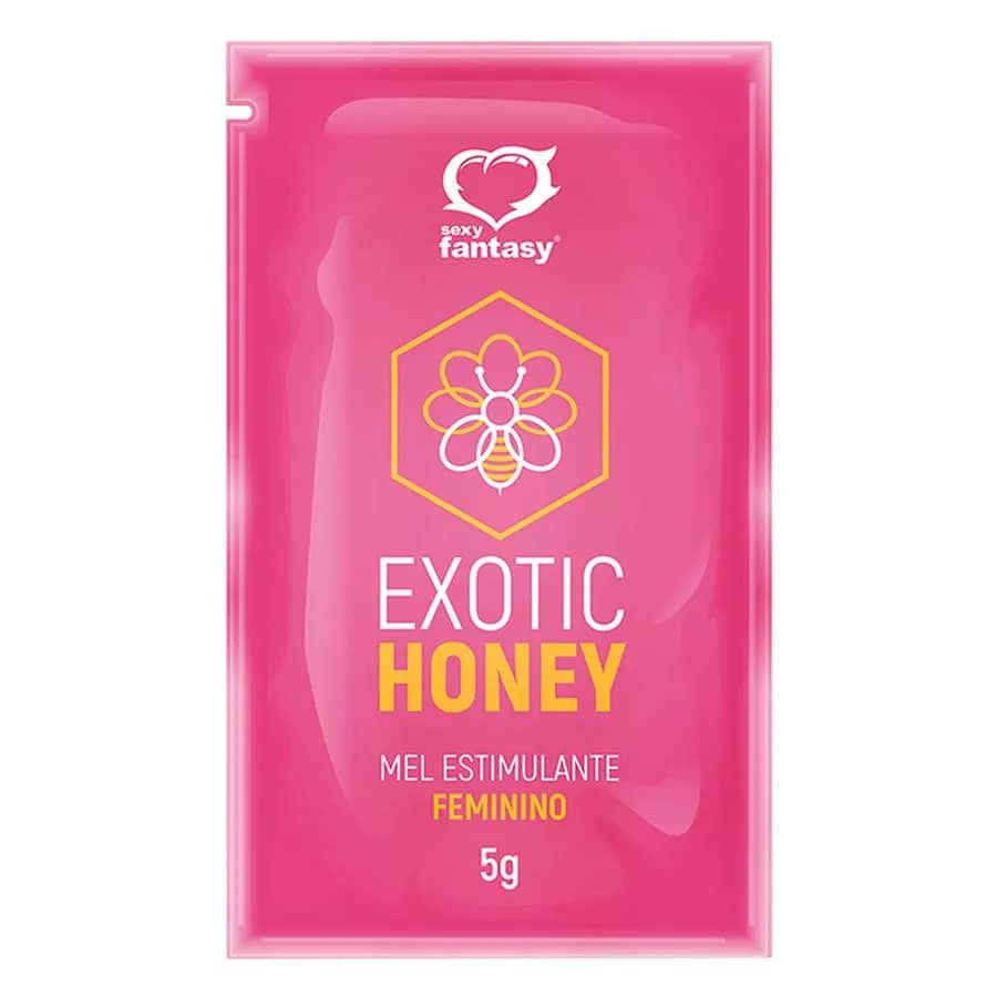 EXOTIC HONEY GEL ESTIMULANTE FEMININO SACHÊ 5G SEXY FANTASY