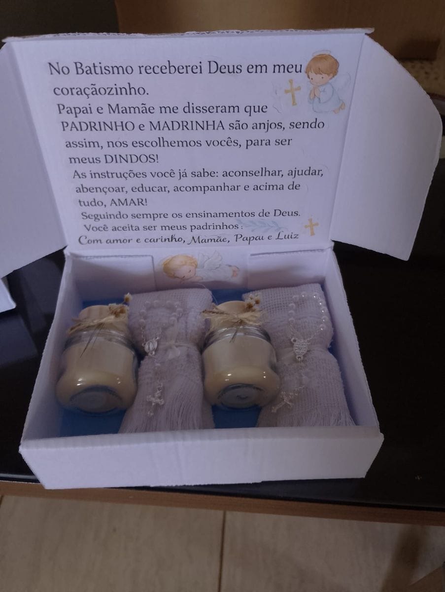 Caixa surpresa convite para padrinhos - Foto 2