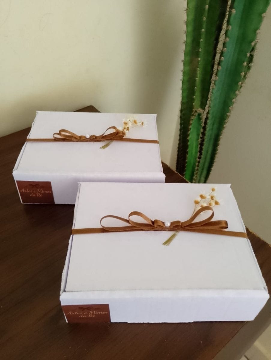 Caixa surpresa convite para padrinhos - Foto 3