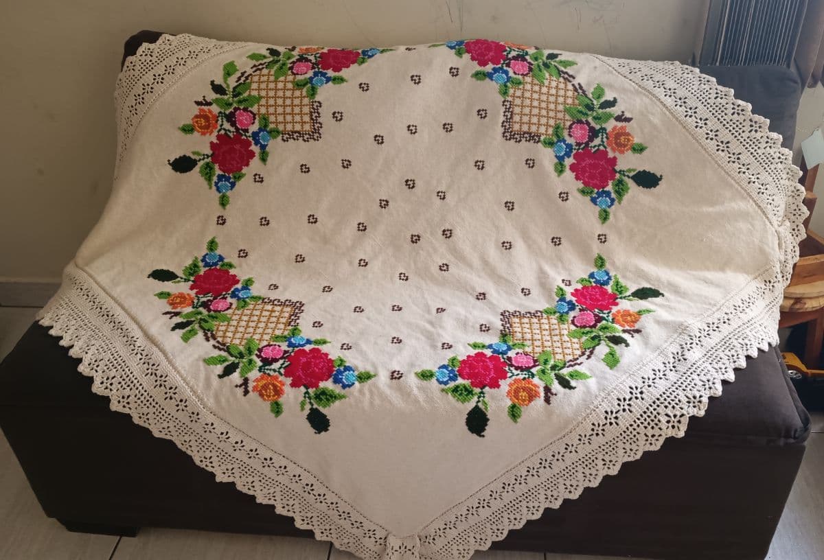 Manta de sofá,ou forro de mesa