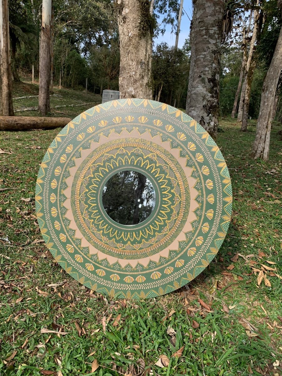 Mandala Verde Floresta - Foto 1