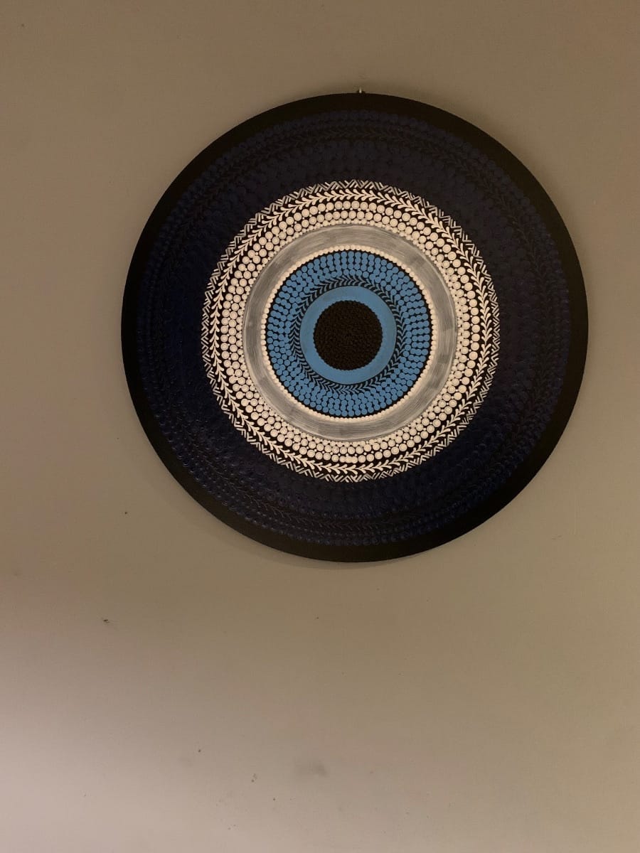 Mandala Olho Grego - Foto 1