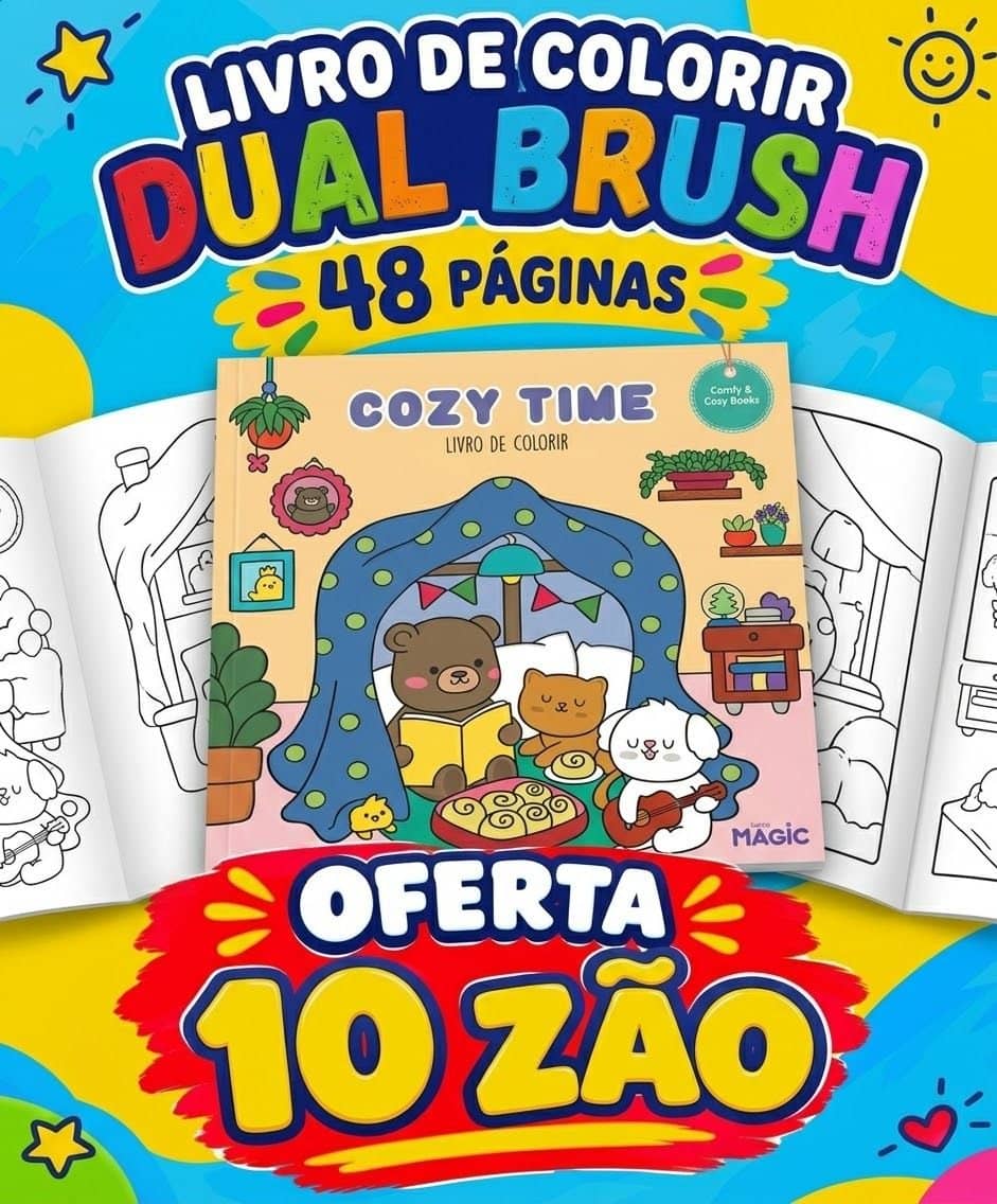 Livro para pintar 48 páginas