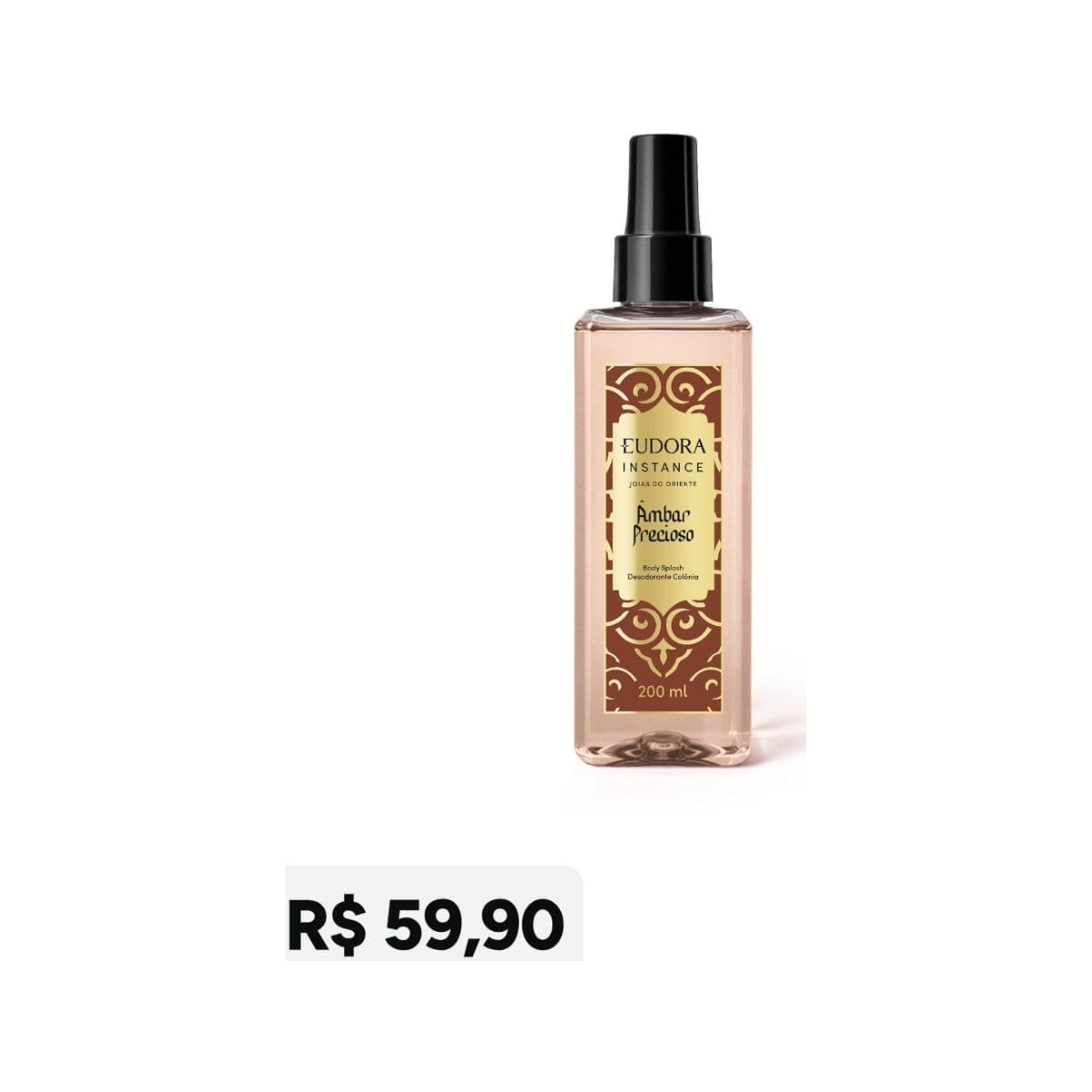 Body Splash âmbar precioso 200 ml - Foto 1