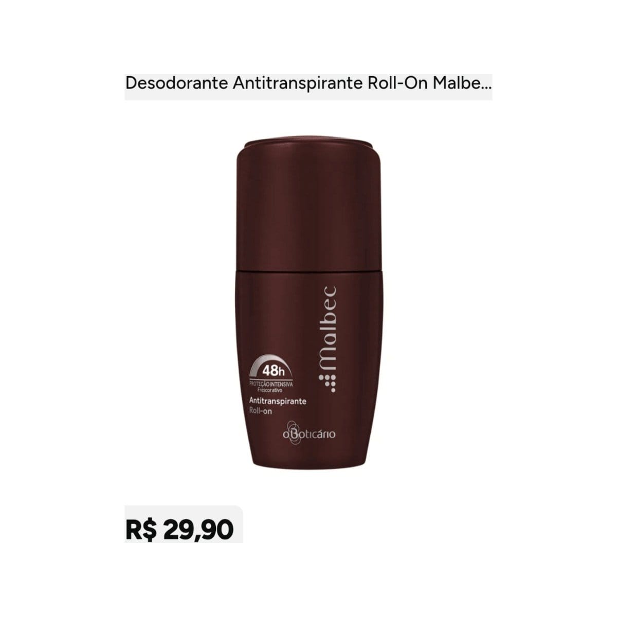Desodorante Malbec roll on - Foto 3