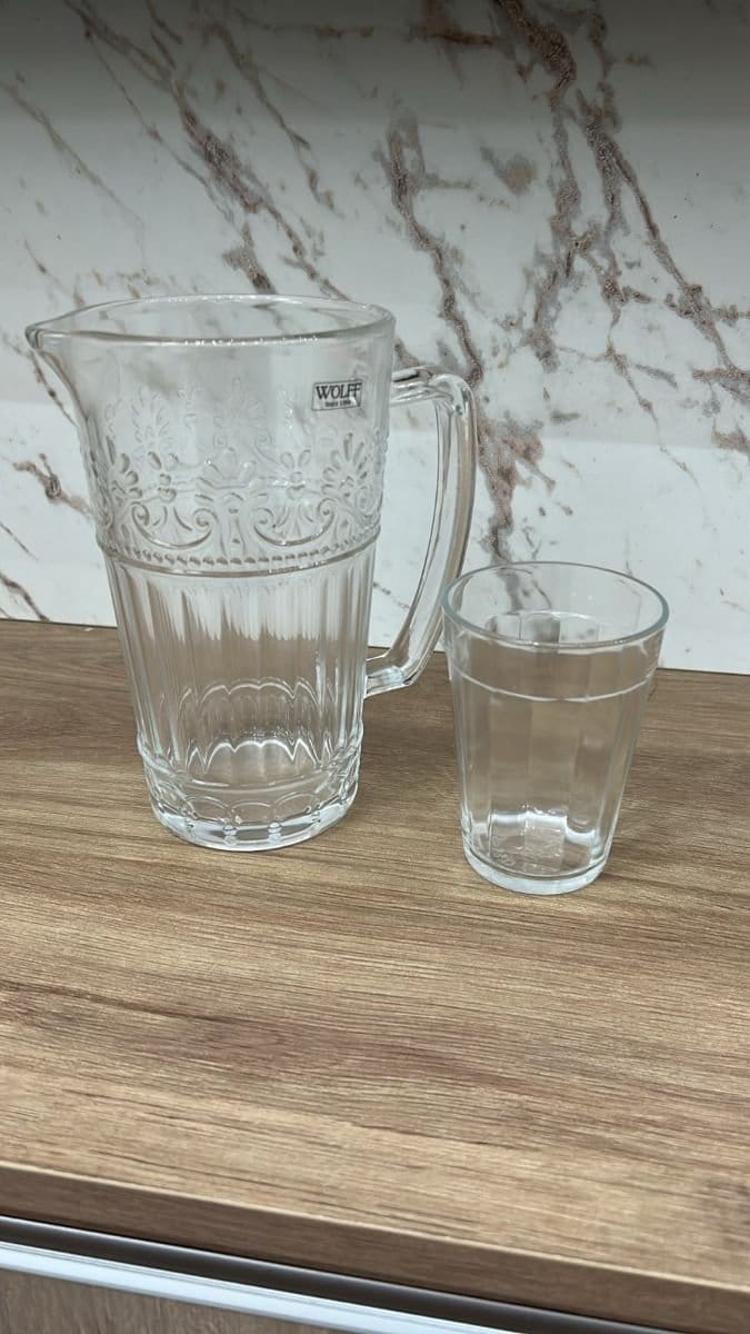 Jarra 750 ml cristal elegância - Foto 2