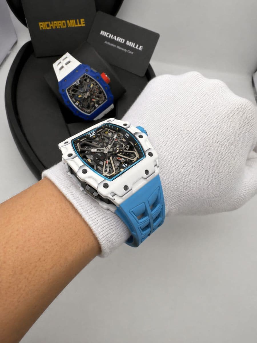 🔥*SUPER CLONE*🔥 *Richard Mille RAFAEL NADAL*⌚️ ⤹🅓🅔🅢🅒🅡🅘🅒̧🅐̃🅞 - VIDRO SAFIRA - AÇO INOXIDÁVEL 904L - AUTOMÁTICO - APROVA D”AGUA - MÁQUINA ETA - PERFEITO EM CADA DETALHE
