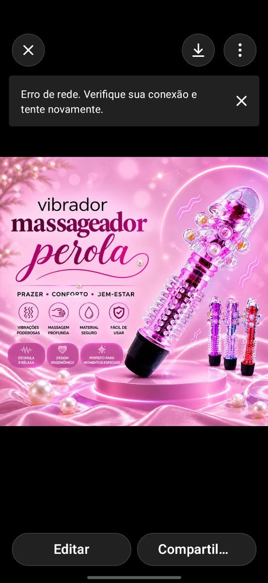 Vibrador pérola - Foto 1