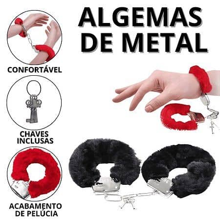 Algemas de pelúcia