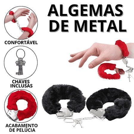 Algemas de pelúcia - Foto 1