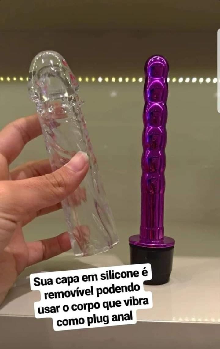 Vibrador jelly 2 em 1 - Foto 2