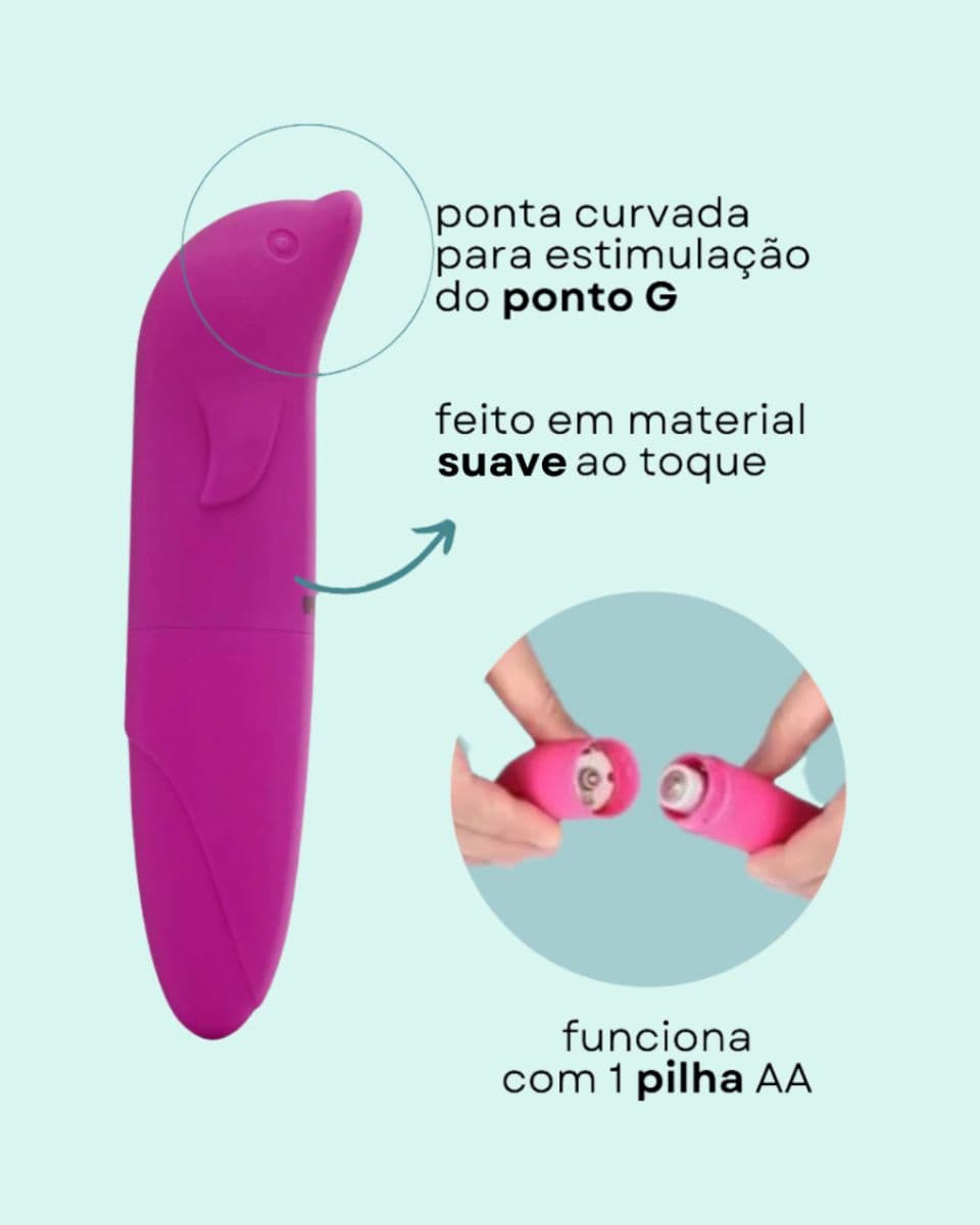Vibrador Golfinho