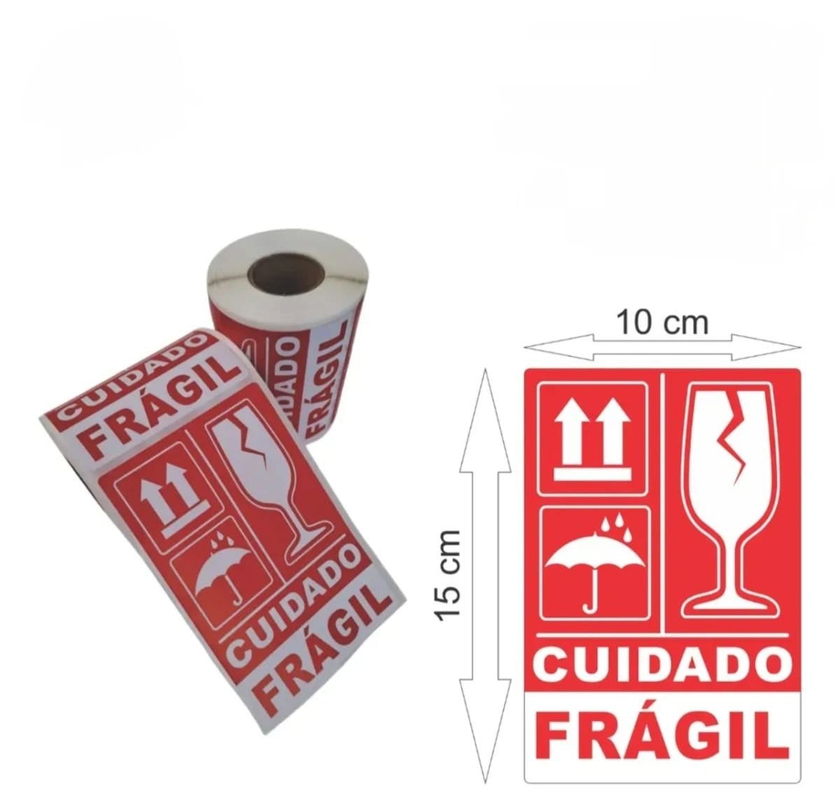 Adesivos frágil - Foto 5