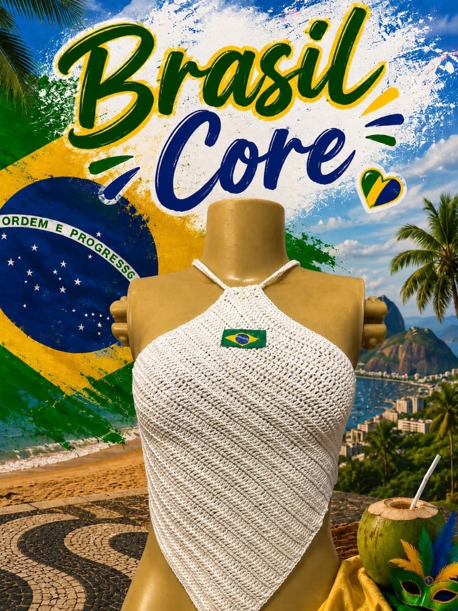 Cropped Brasil Core