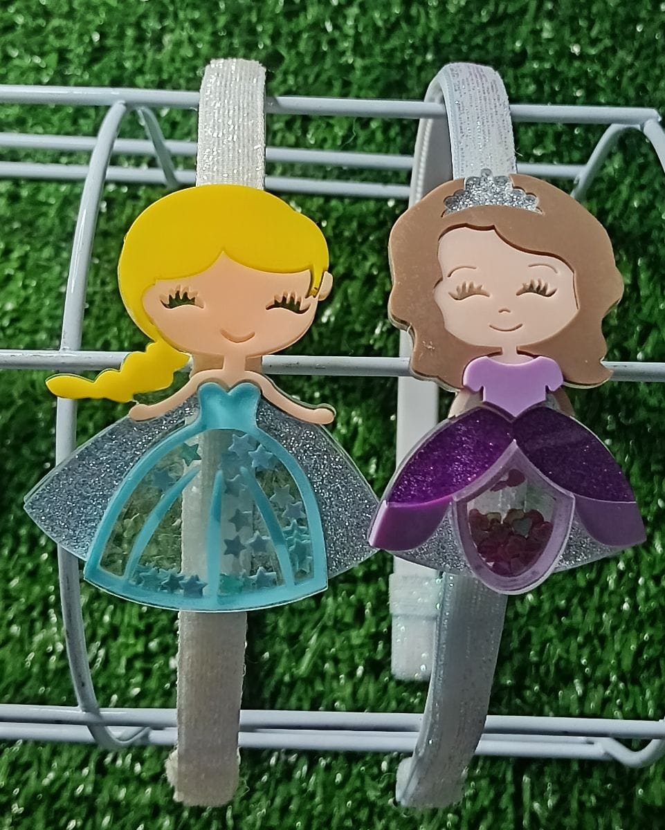 TIARAS TEMÁTICAS COM APLIQUES ACRÍLICO - Foto 4