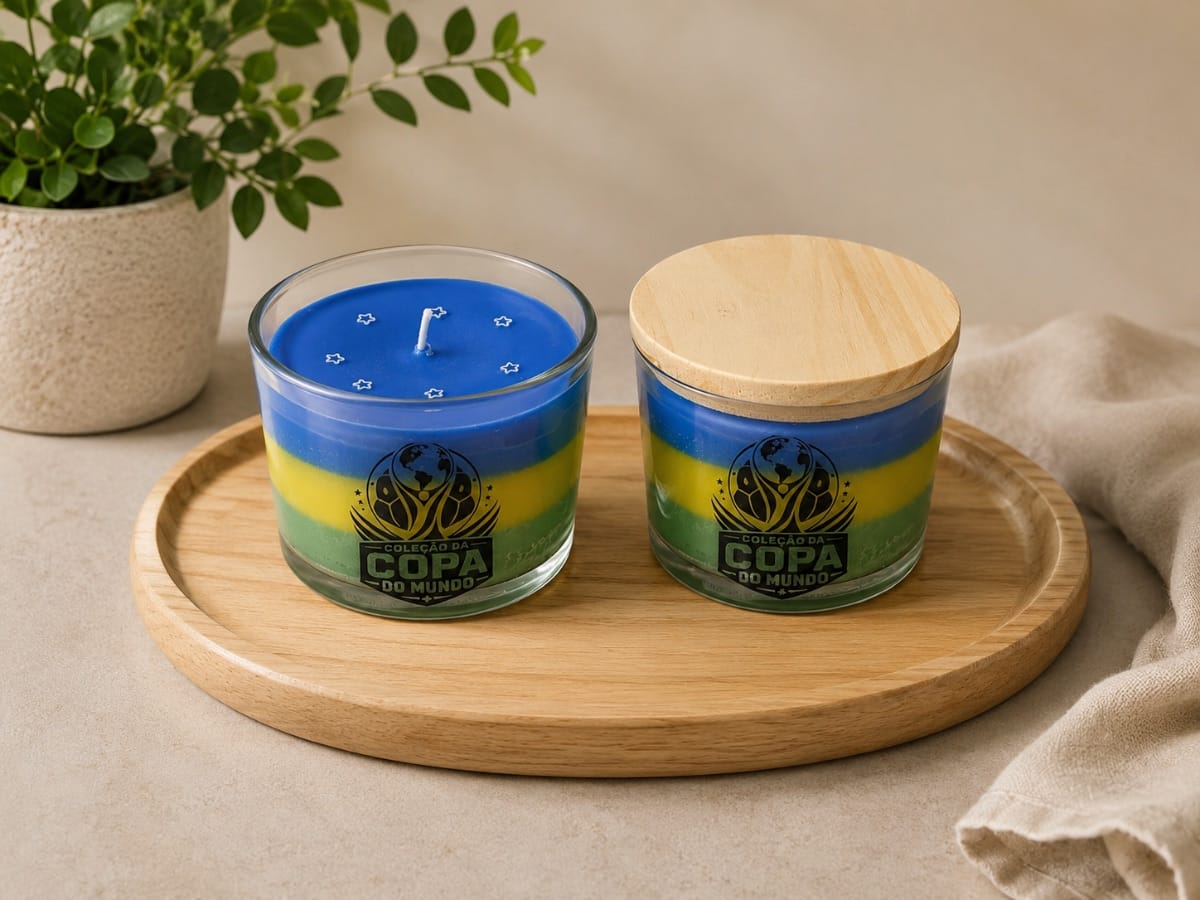 Coleção Nuhra Copa do Mundo velas Aromaticas - Foto 1