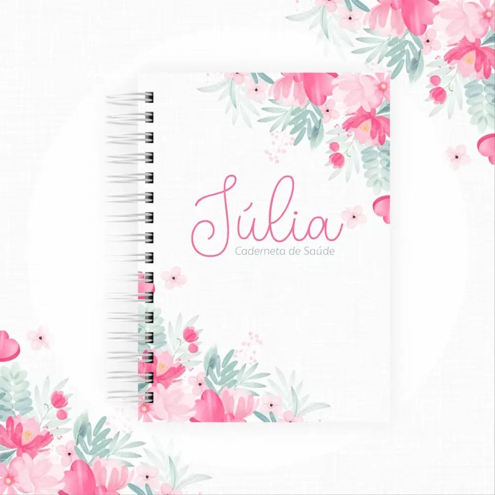 🌸 Caderneta de Vacinação Personalizada – Meninas 🌸 - Foto 4
