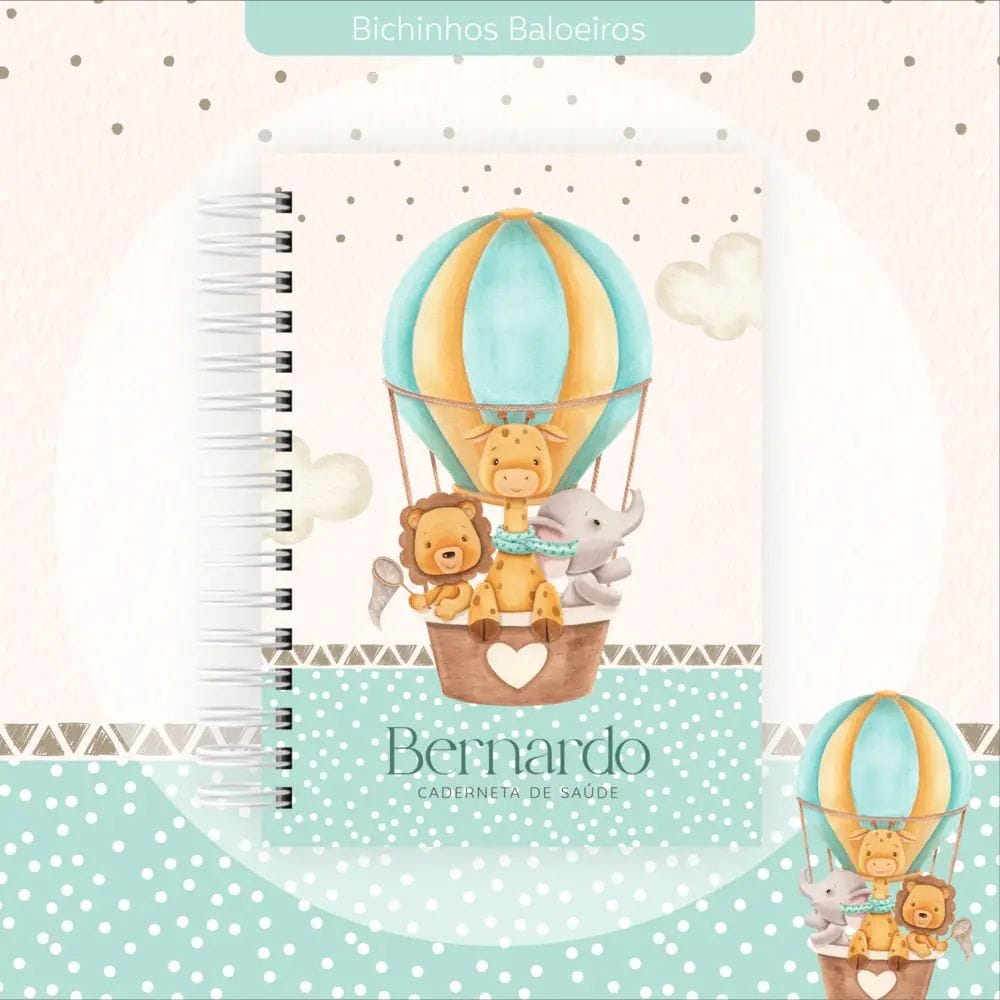 🩵 Caderneta de Vacinação Personalizada – Menino 🩵 - Foto 1