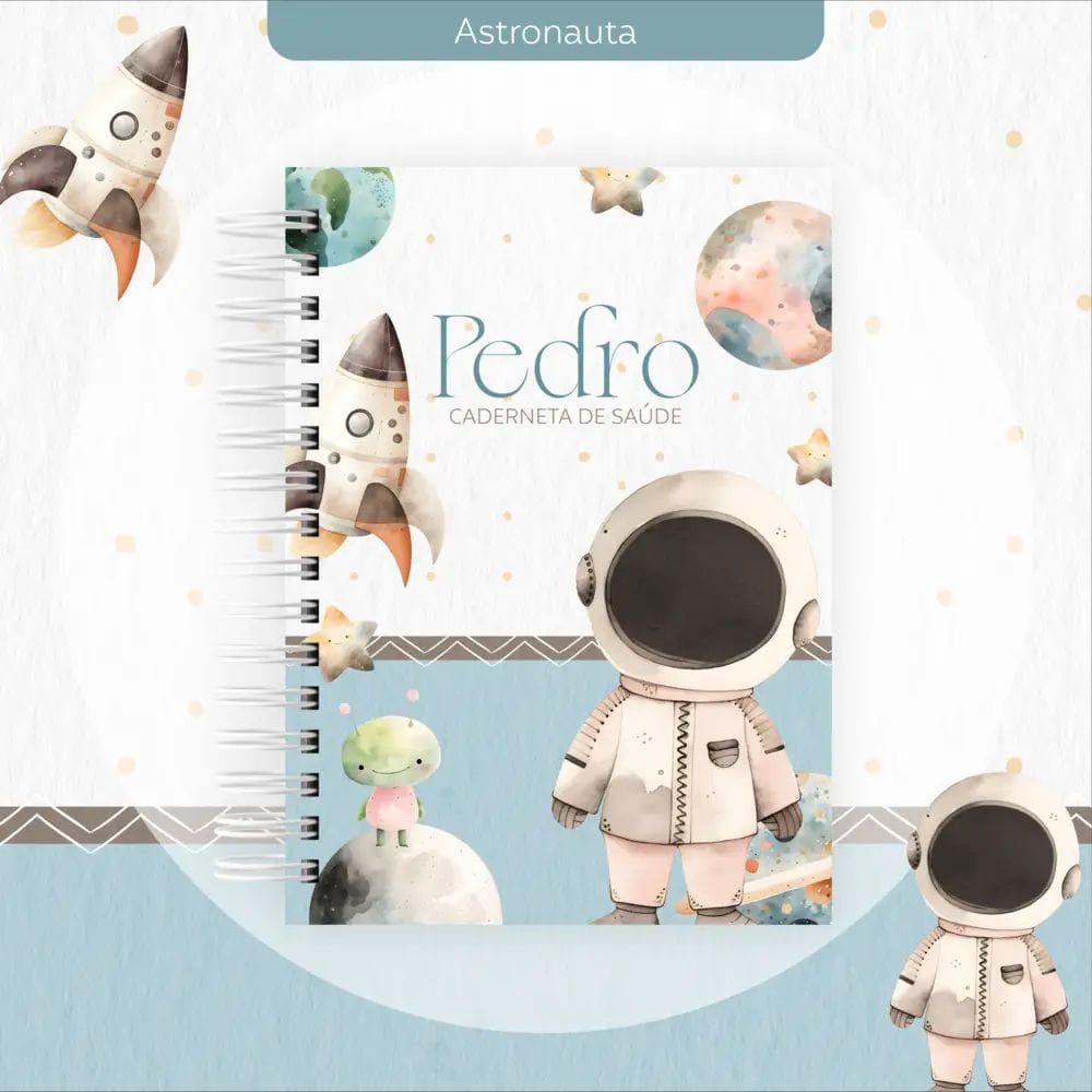 🩵 Caderneta de Vacinação Personalizada – Menino 🩵 - Foto 2