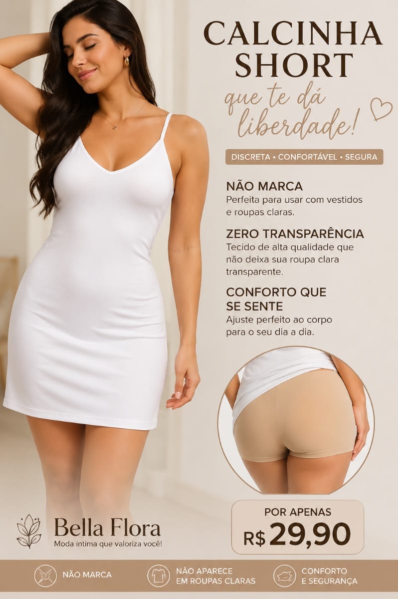 Calcinha short - Foto 1