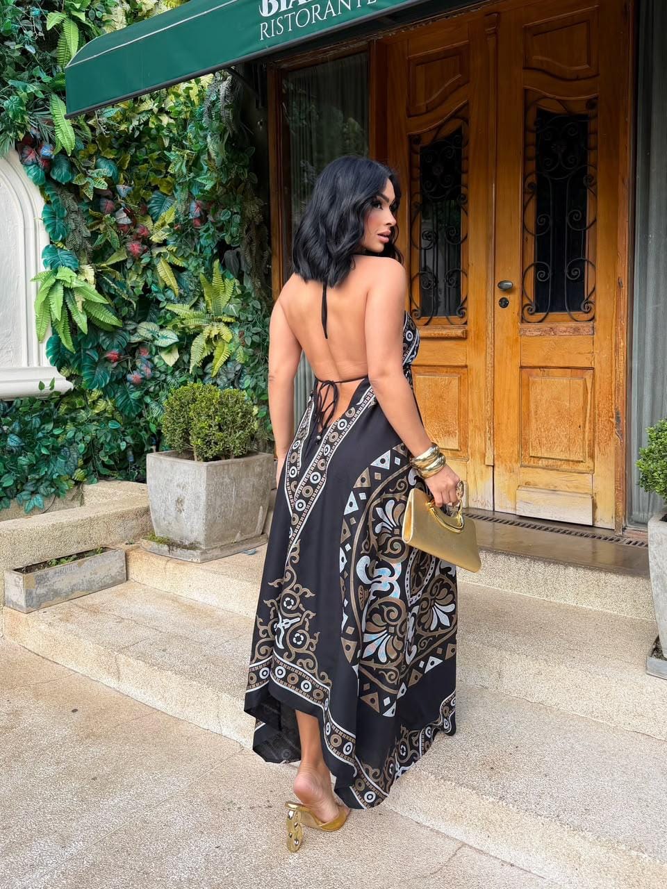 Vestido lenço longo - Foto 3