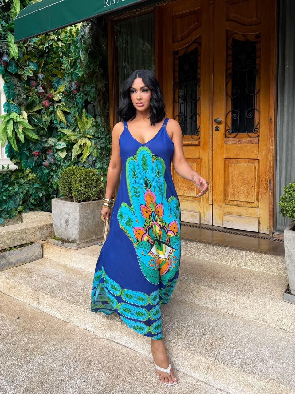 Vestido trapézio - Foto 1