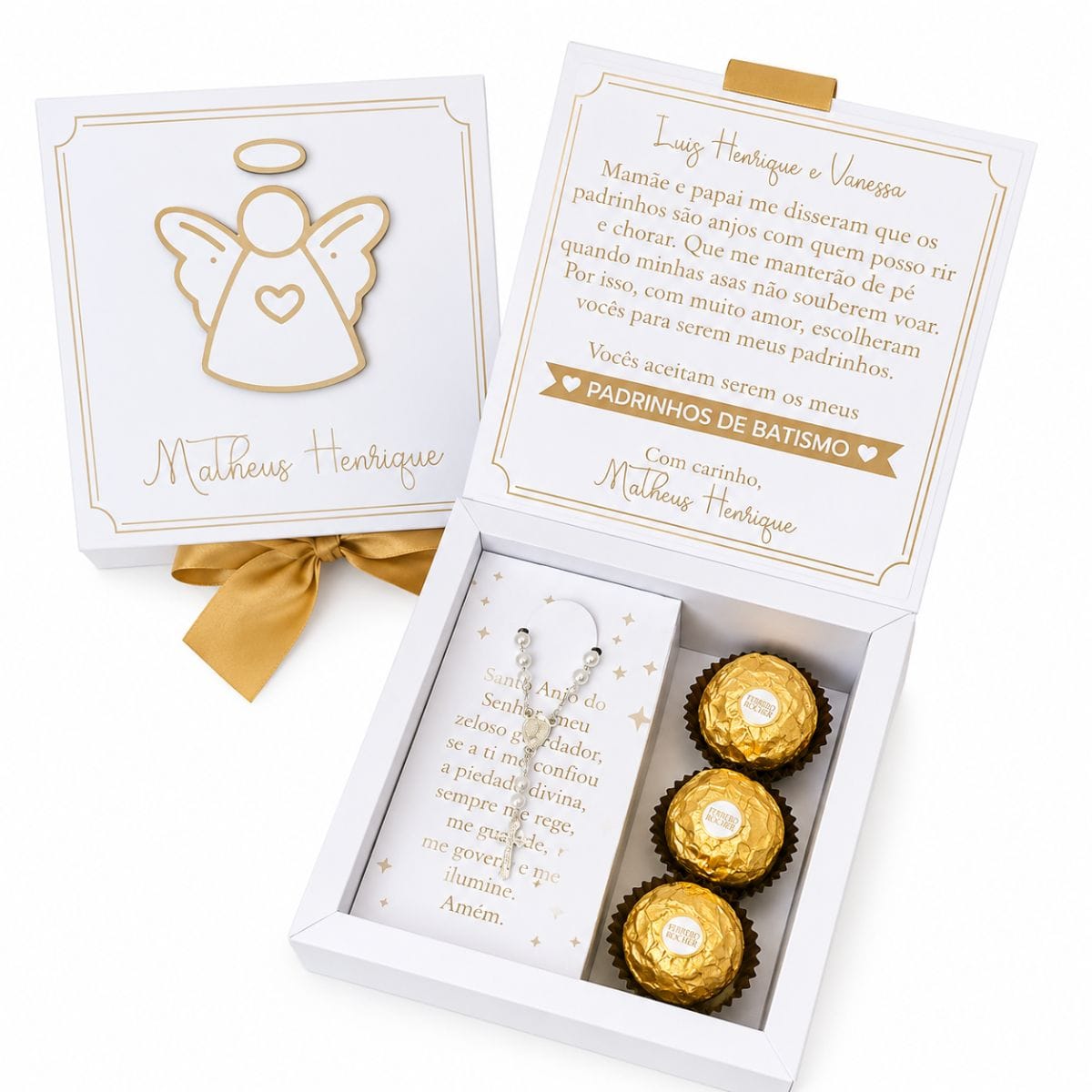 Convite ferrero e terço - Foto 1