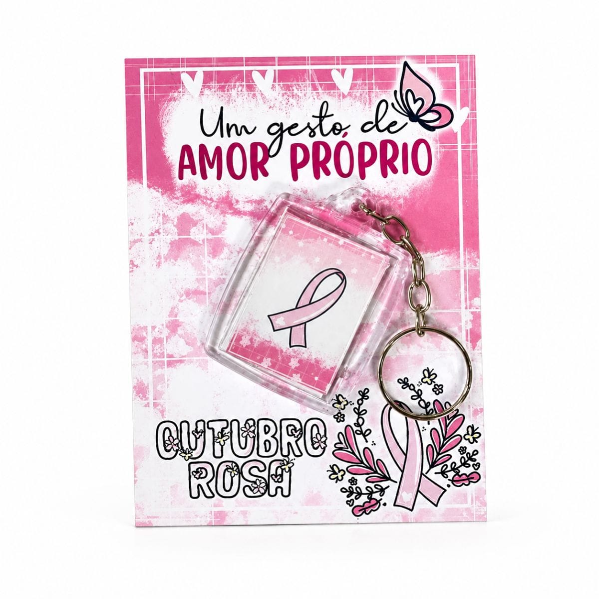 Card com chaveiro - Foto 1