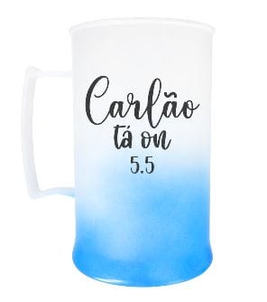 Copo chop azul degradê - Foto 1