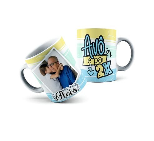 Caneca Porcelana - Foto 1