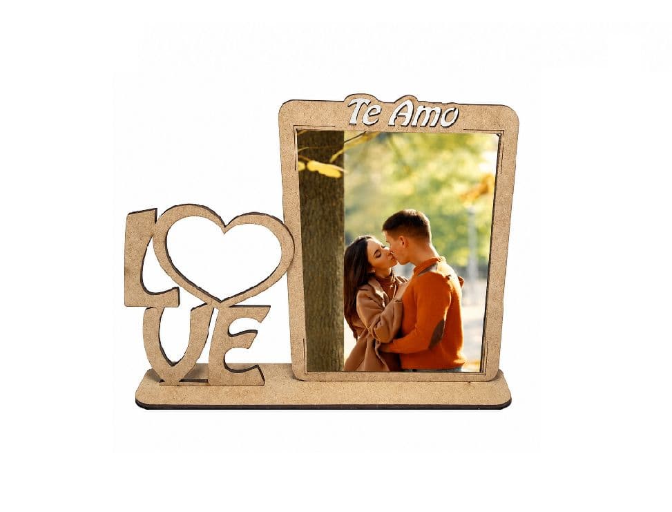 Porta Retrato Love MDF