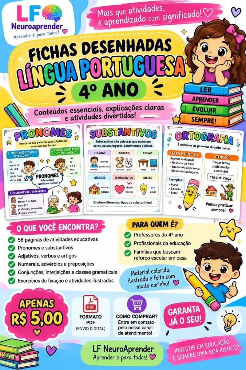 Apostila Visual 4 ° ano Fundamental