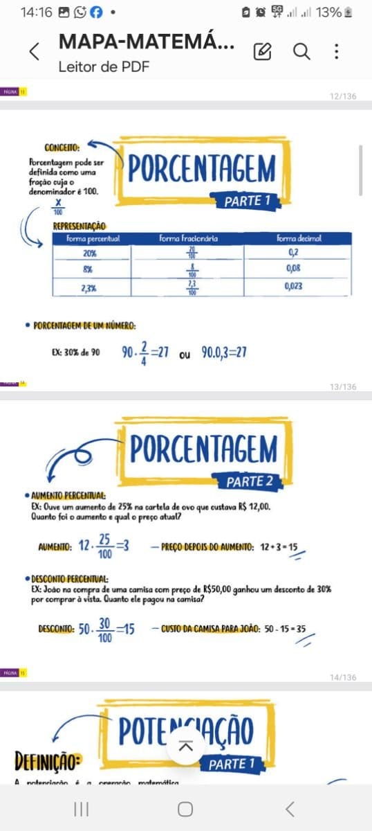 Mapas Mentais de Matemática Resumos Ilustrados - Foto 2