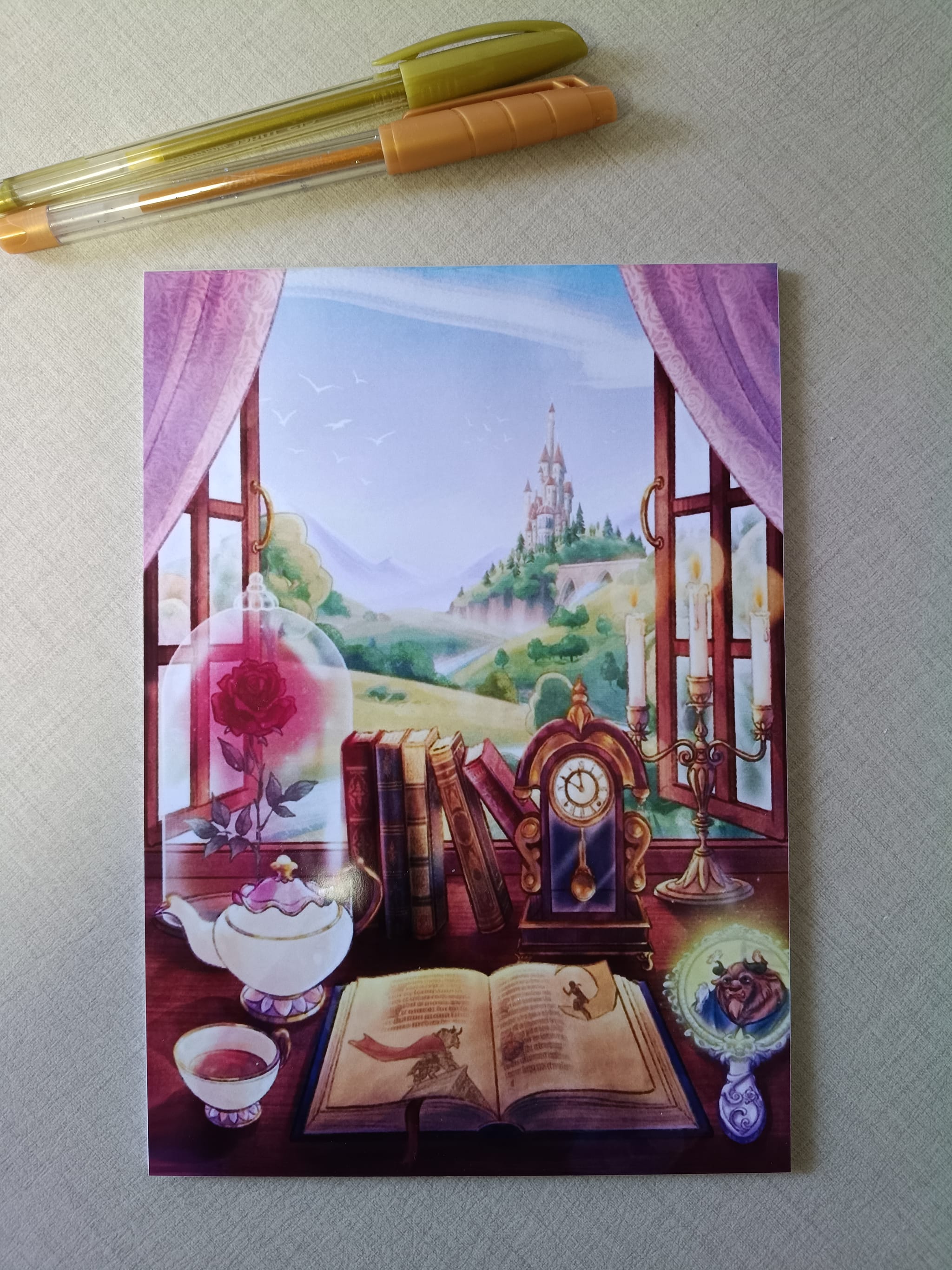 Papel Carta Bella Princesa ou Bloco de Anotações - Foto 2
