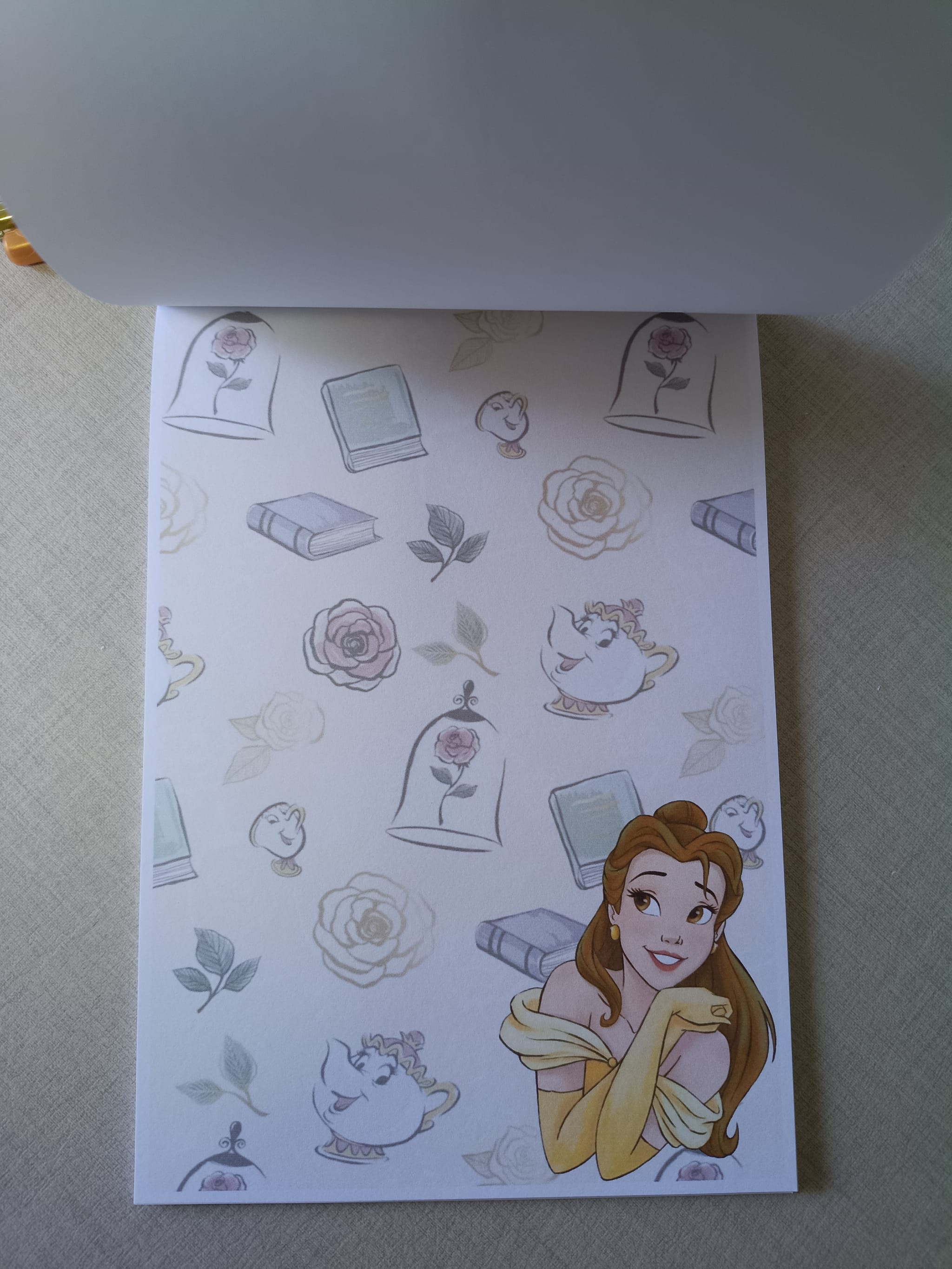 Papel Carta Bella Princesa ou Bloco de Anotações - Foto 3