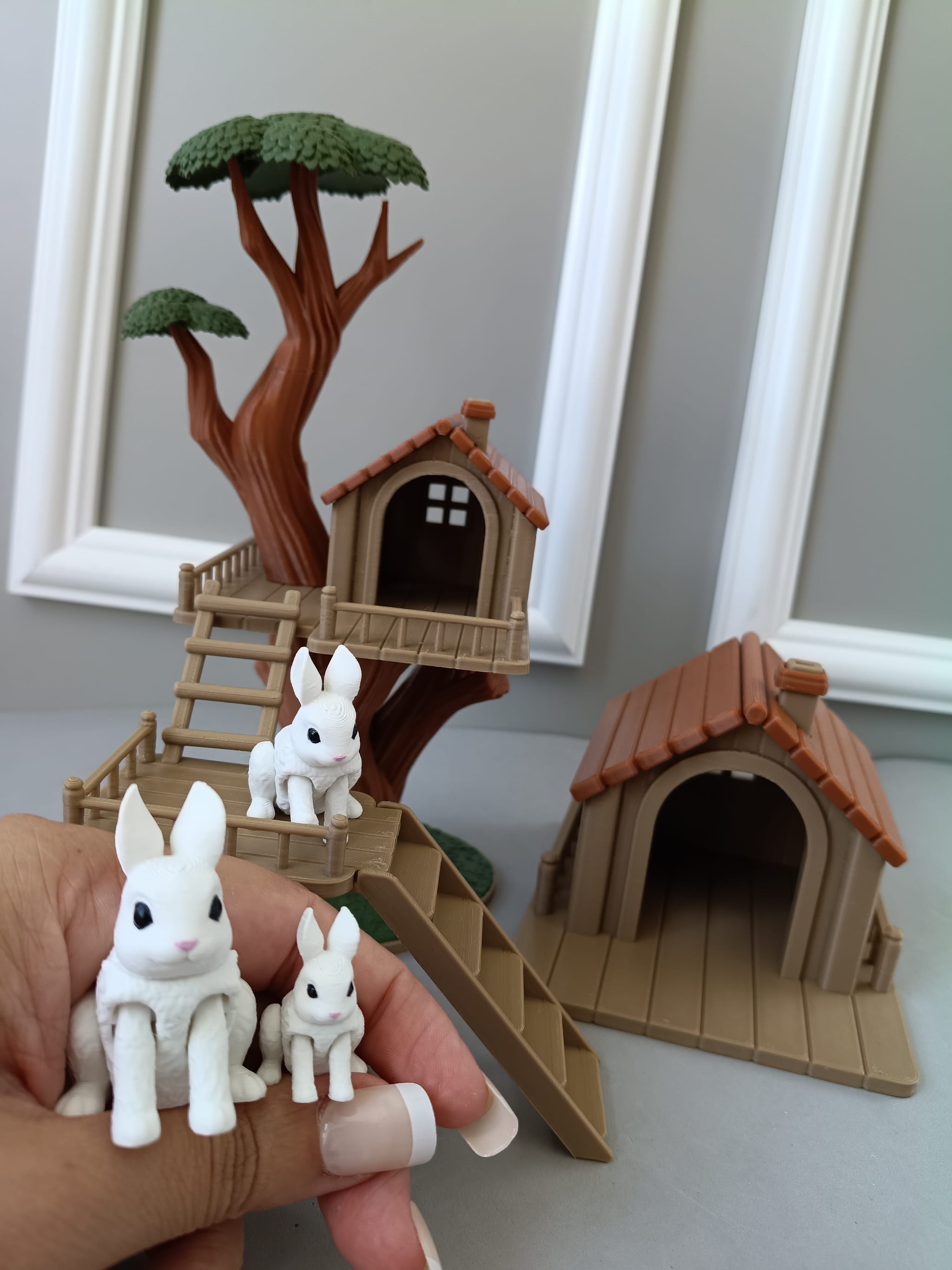 Casa de Coelhos estilo Sylvanian - Foto 3
