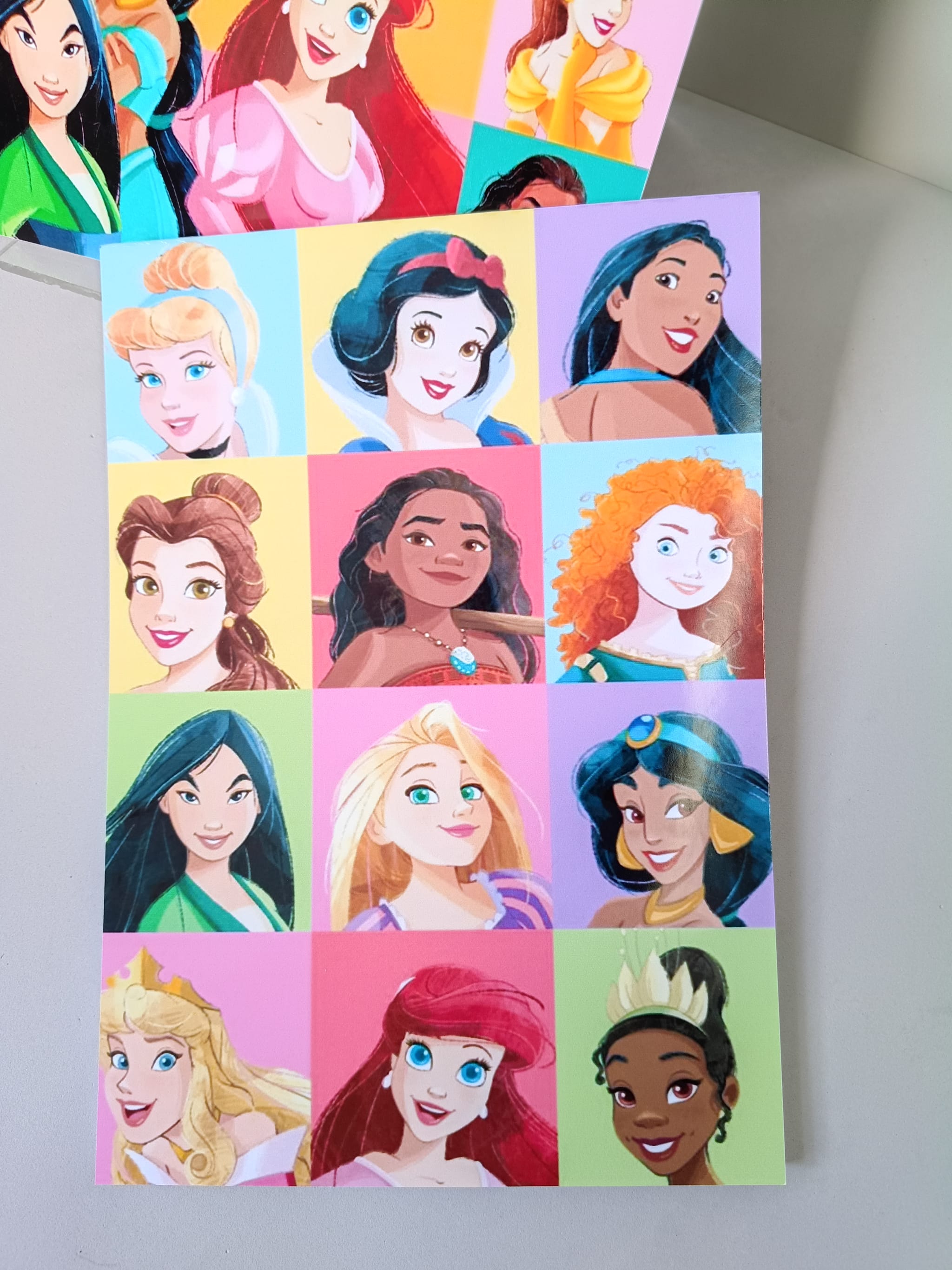 Papel Carta Princesas Disney ou Bloco de Anotações - Foto 2