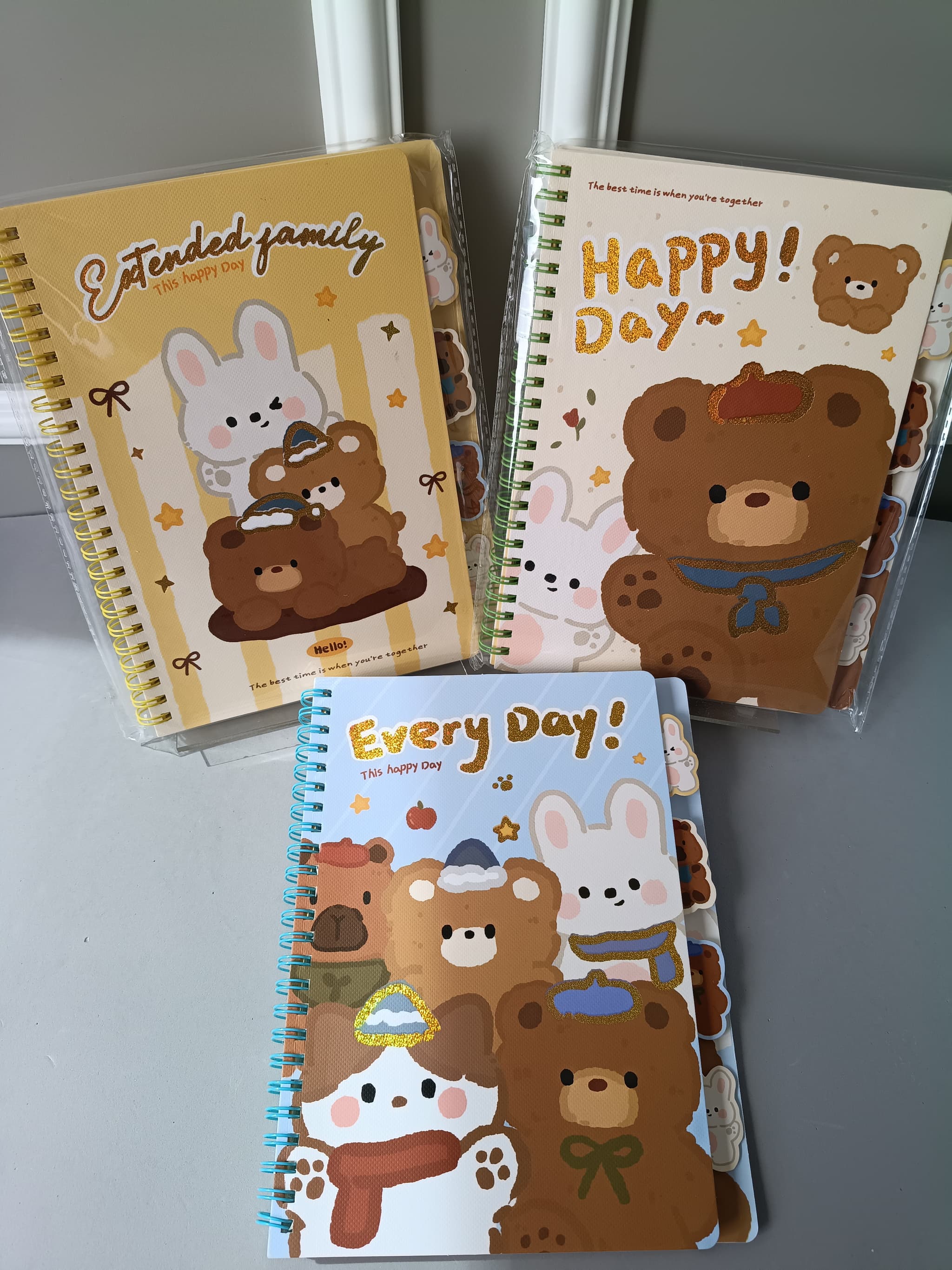 Caderno Animal Bread Uniso Pequeno