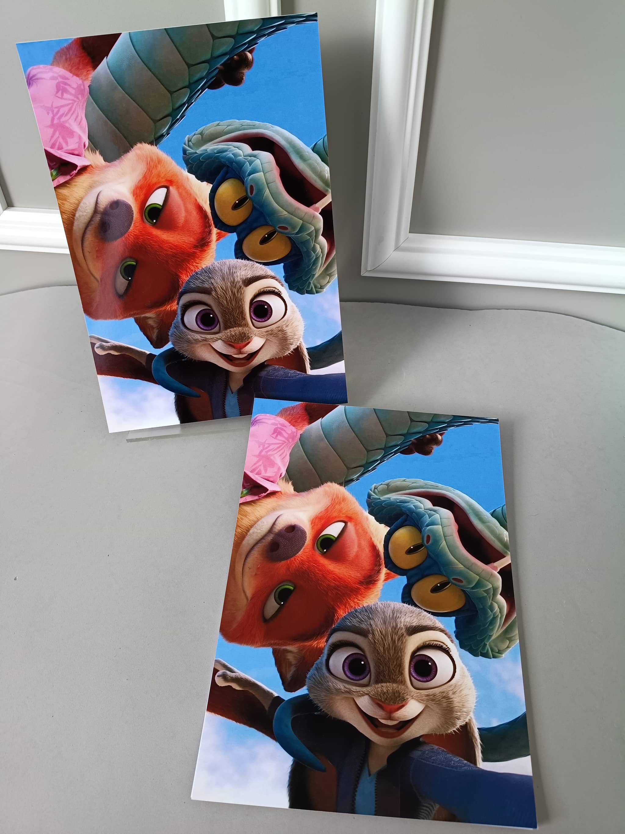 Papel Carta Zootopia 2 ou Bloco de Anotações
