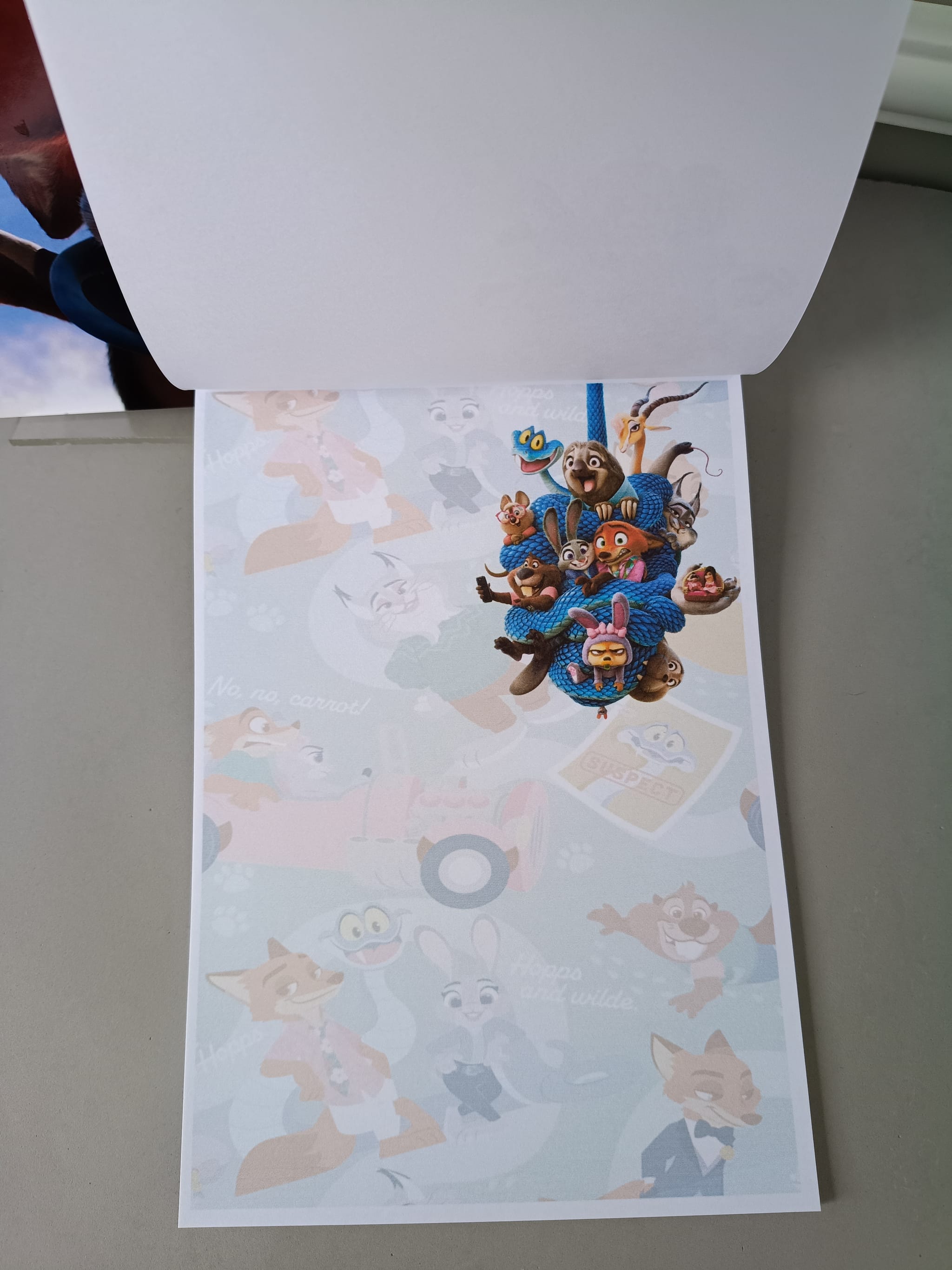 Papel Carta Zootopia 2 ou Bloco de Anotações - Foto 4