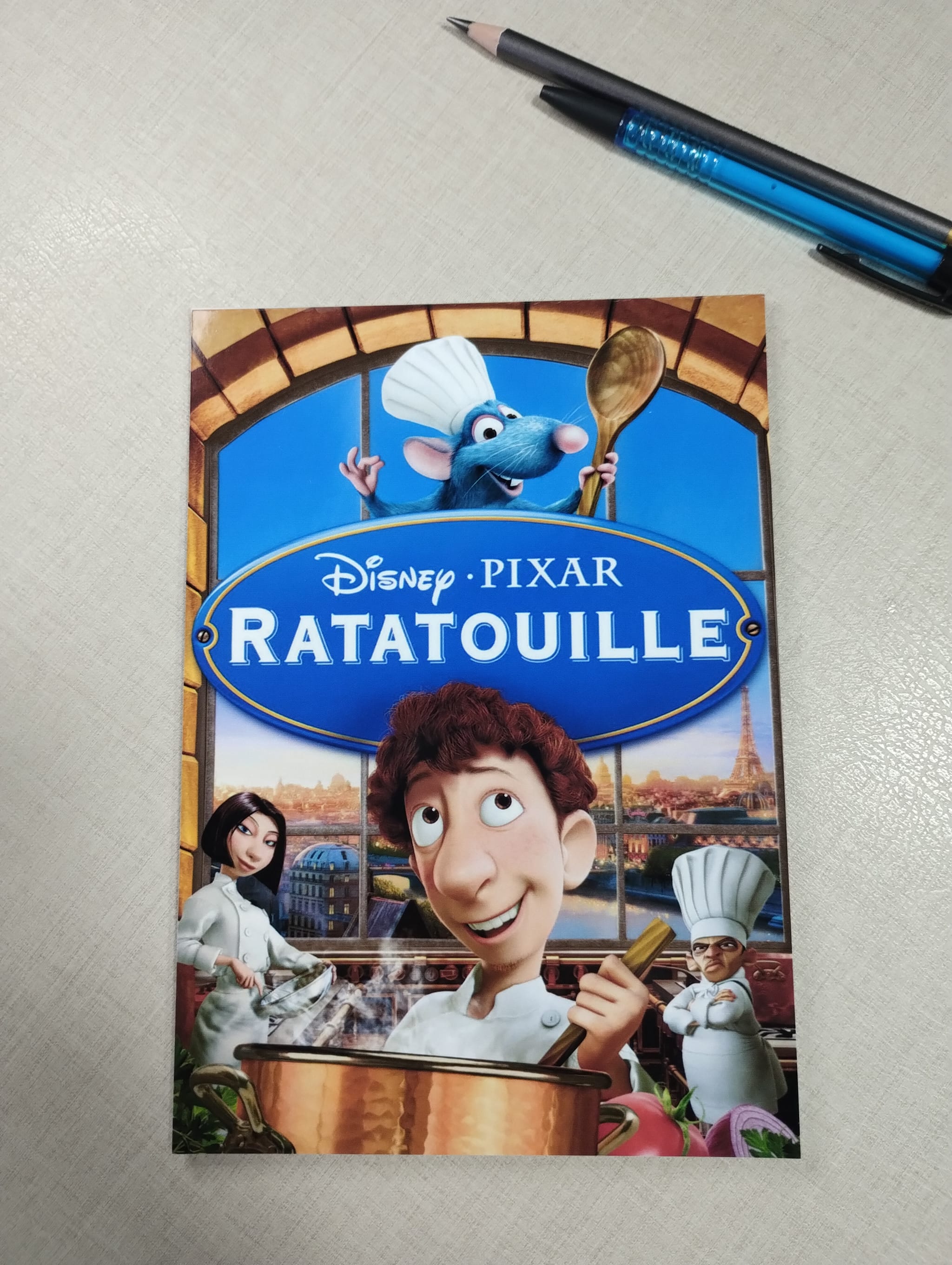 Papel Carta Ratatouille Remy ou Bloco de Anotações - Foto 2